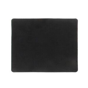 Mouse Pad Computer Office Game Black Non-Slip Table Mat for w/Heat-resistant Lea